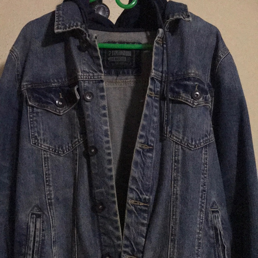 Jean hoodie